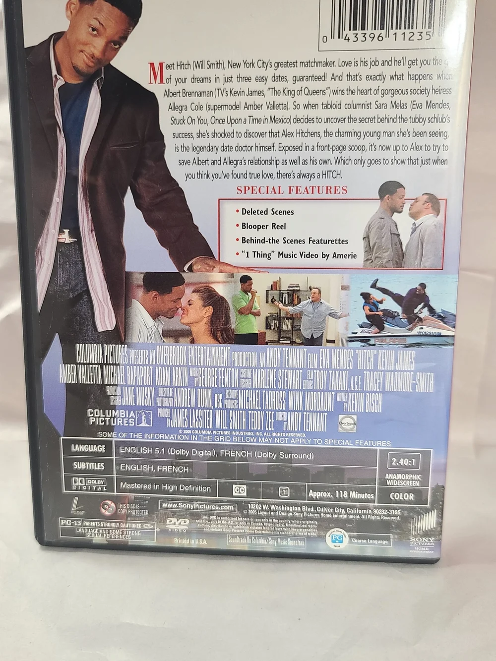 Hitch Widescreen Dvd